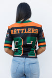 FAMU Cropped Established Date Jersey in BLACK