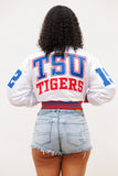 Tennessee State Limited Edition Cropped Satin Jacket