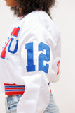 Tennessee State Limited Edition Cropped Satin Jacket