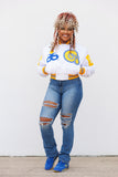 Albany State Limited Edition Cropped Satin Jacket (PREORDER)
