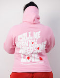 BR Black Love Hoodie in Pink