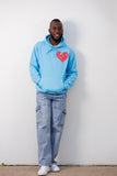 BR Black Love Hoodie in Blue