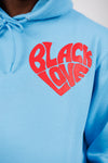 BR Black Love Hoodie in Blue