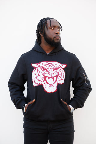 Morehouse Embroidered Big Tiger Hoodie