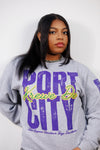 Krewe De Port City V2 Crew (Gray)