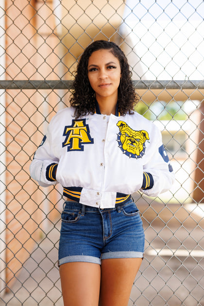 NCAT Limited Edition Cropped Satin Jacket