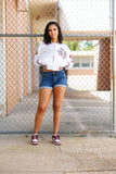 Texas Southern Limited Edition Cropped Satin Jacket (PREORDER)