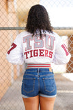 Texas Southern Limited Edition Cropped Satin Jacket (PREORDER)