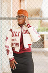 150th Anniversary AAMU Bulldogs CROPPED Letterman Jacket