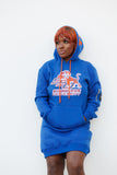 Embroidered Savannah State Hoodie Dress (PREORDER)