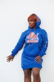 Embroidered Savannah State Hoodie Dress (PREORDER)