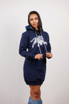 Embroidered Jackson State Hoodie Dress
