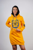 Embroidered NCAT Hoodie Dress