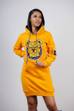 Embroidered NCAT Hoodie Dress