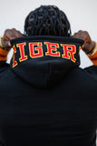 Grambling Embroidered Hoodie in Black