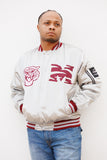 Morehouse Limited Edition Full-Size Satin Jacket in Gray