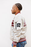 Morehouse Limited Edition Full-Size Satin Jacket in Gray