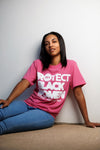 Protect Black Women V2 Tee in Heather Sangria